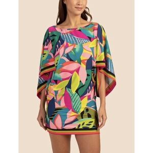 Trina Turk Multicolor Tropical Swim Coverup